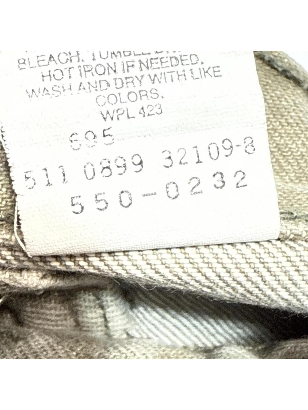 Vintage 1999 Levi’s 550 Relaxed Fit Jeans Made In USA 38 X 30 Red Tab Very Good - Picture 9 of 15